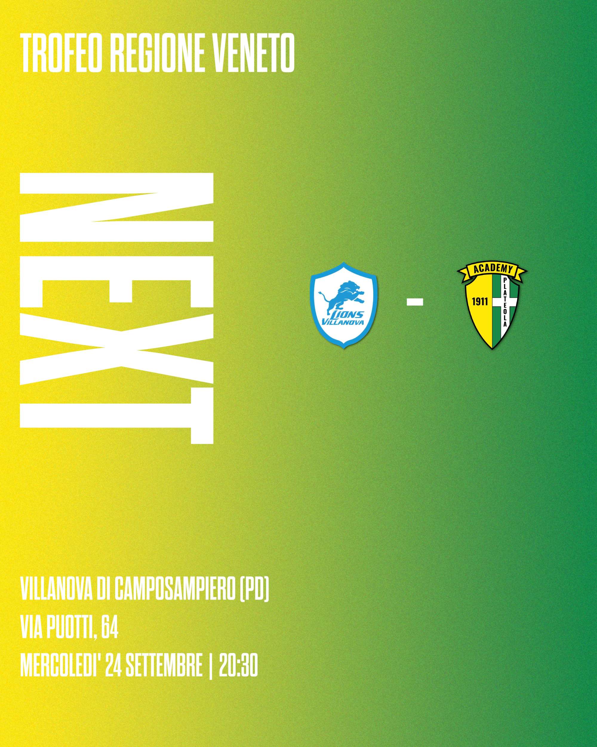 💛💚 COPPA VENETO – 3ª GIORNATA ⚽