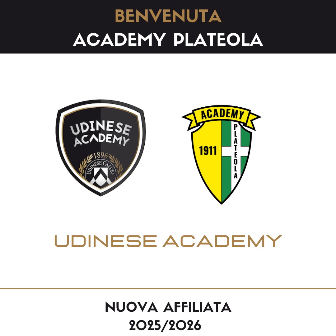 Academy Plateola affiliata all'udinese Academy