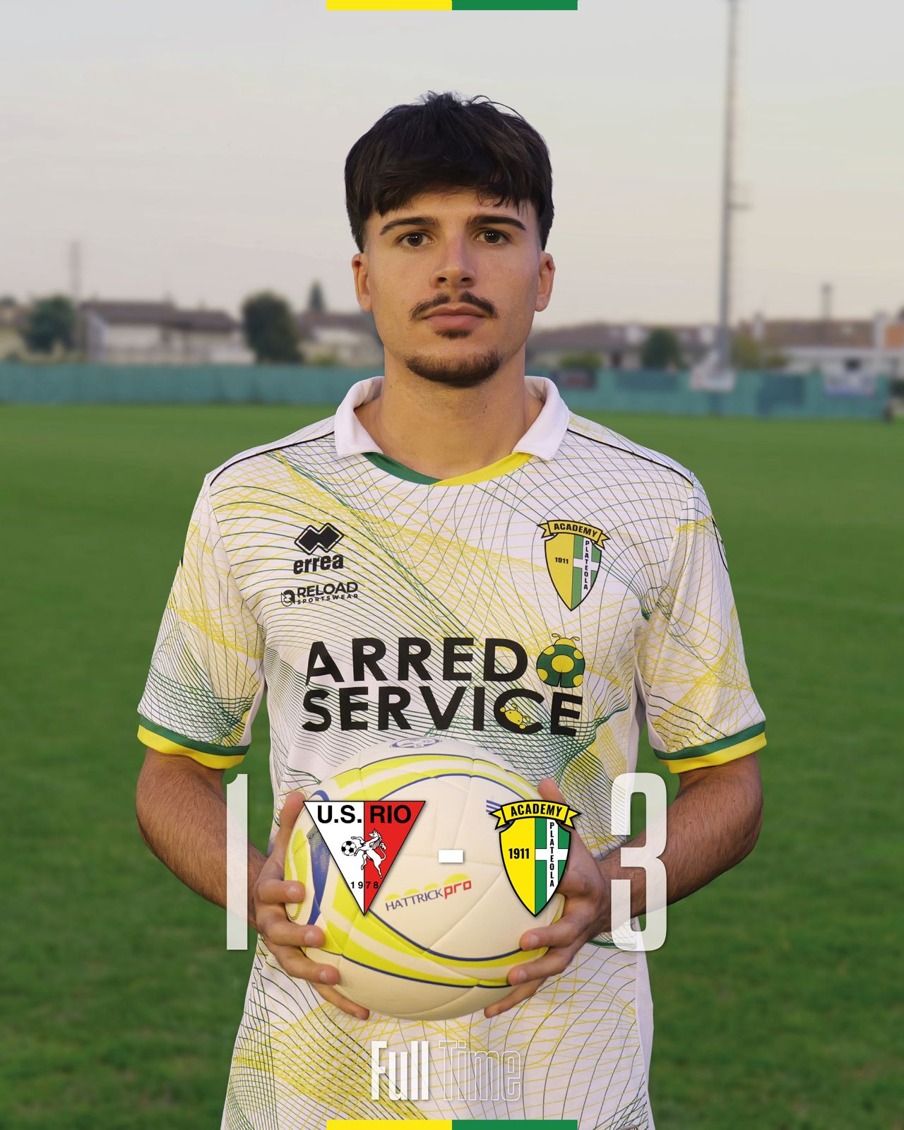 Prima Categoria – 30ª Giornata: Rio 1 - 3 Academy Plateola 1911