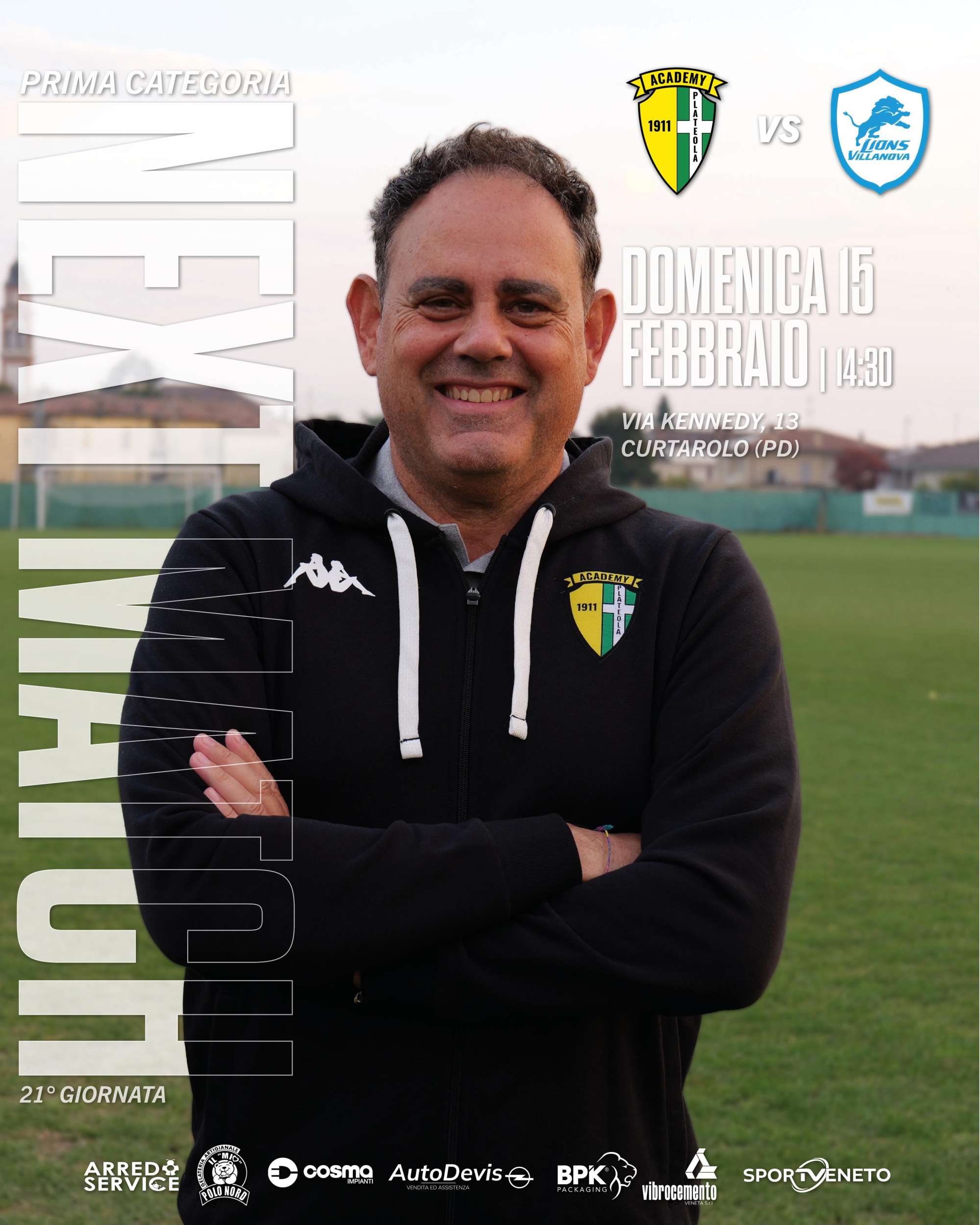 Prima Categoria – 21ª Giornata: Academy Plateola 1911 - Lions Villanova