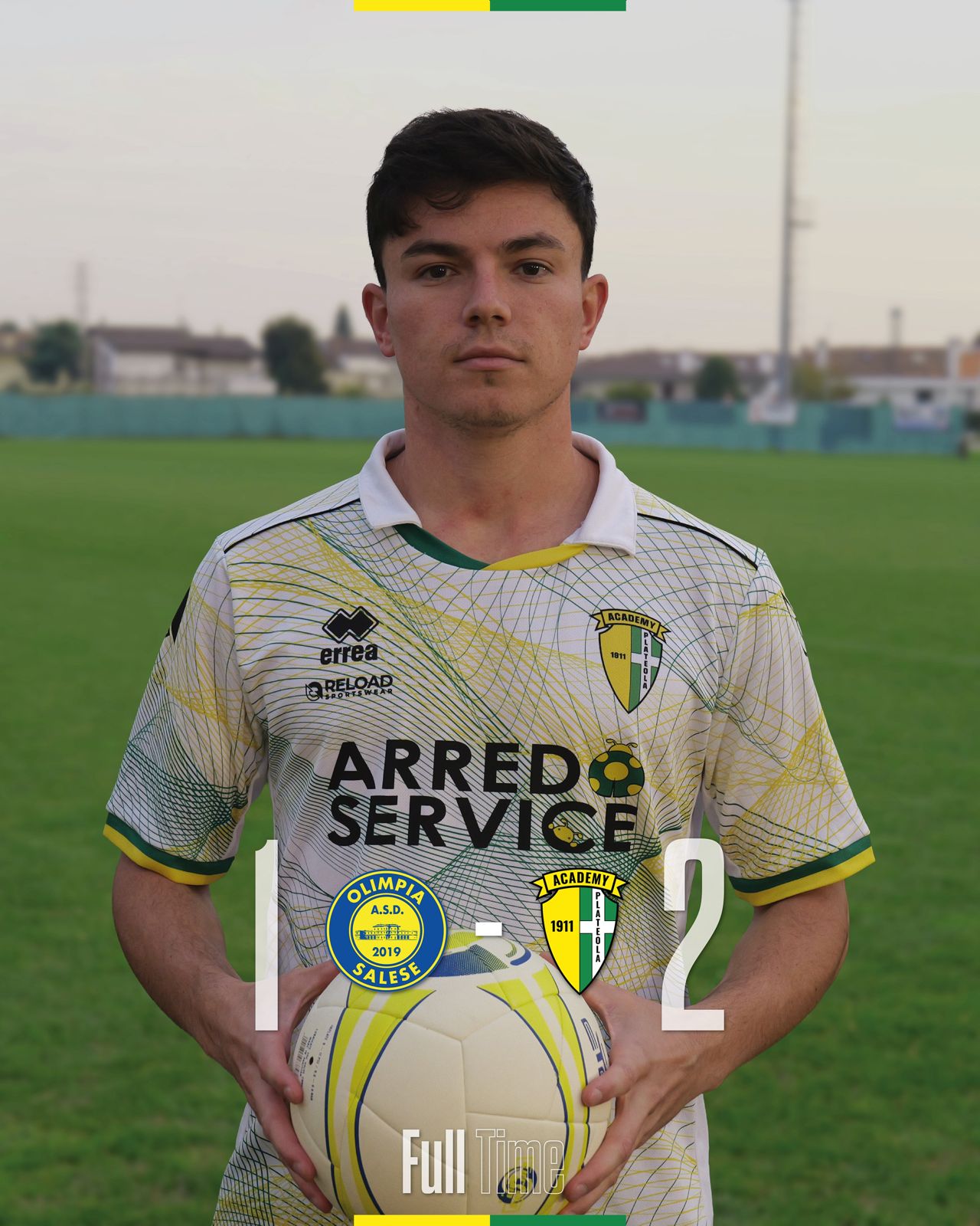 Prima Categoria – 24ª Giornata: Olimpia Salese 1 - 2 Academy Plateola 1911