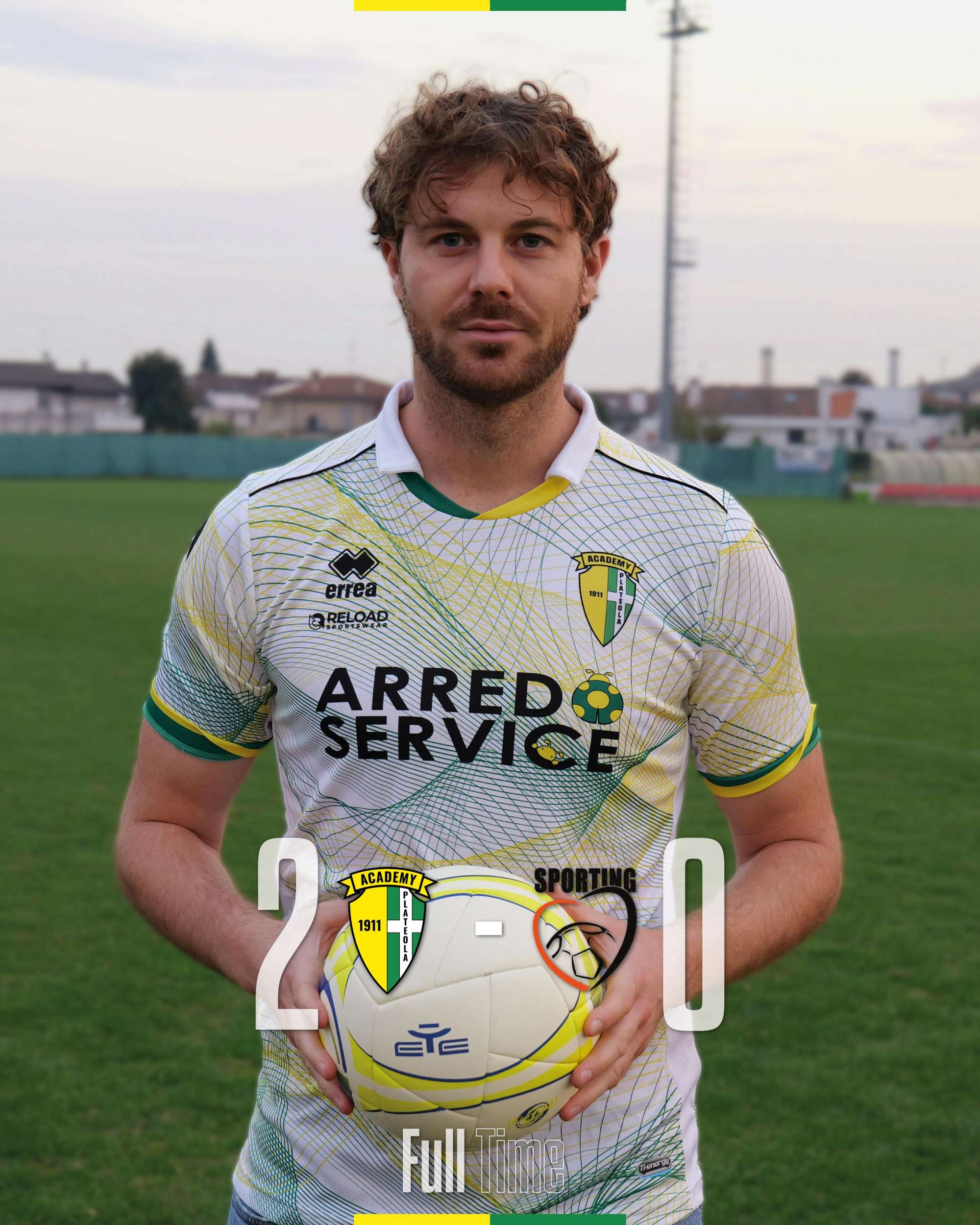 PRIMA CATEGORIA – 11ª GIORNATA   Academy Plateola 1911 2 - 0 Sporting Scorzè Peseggia