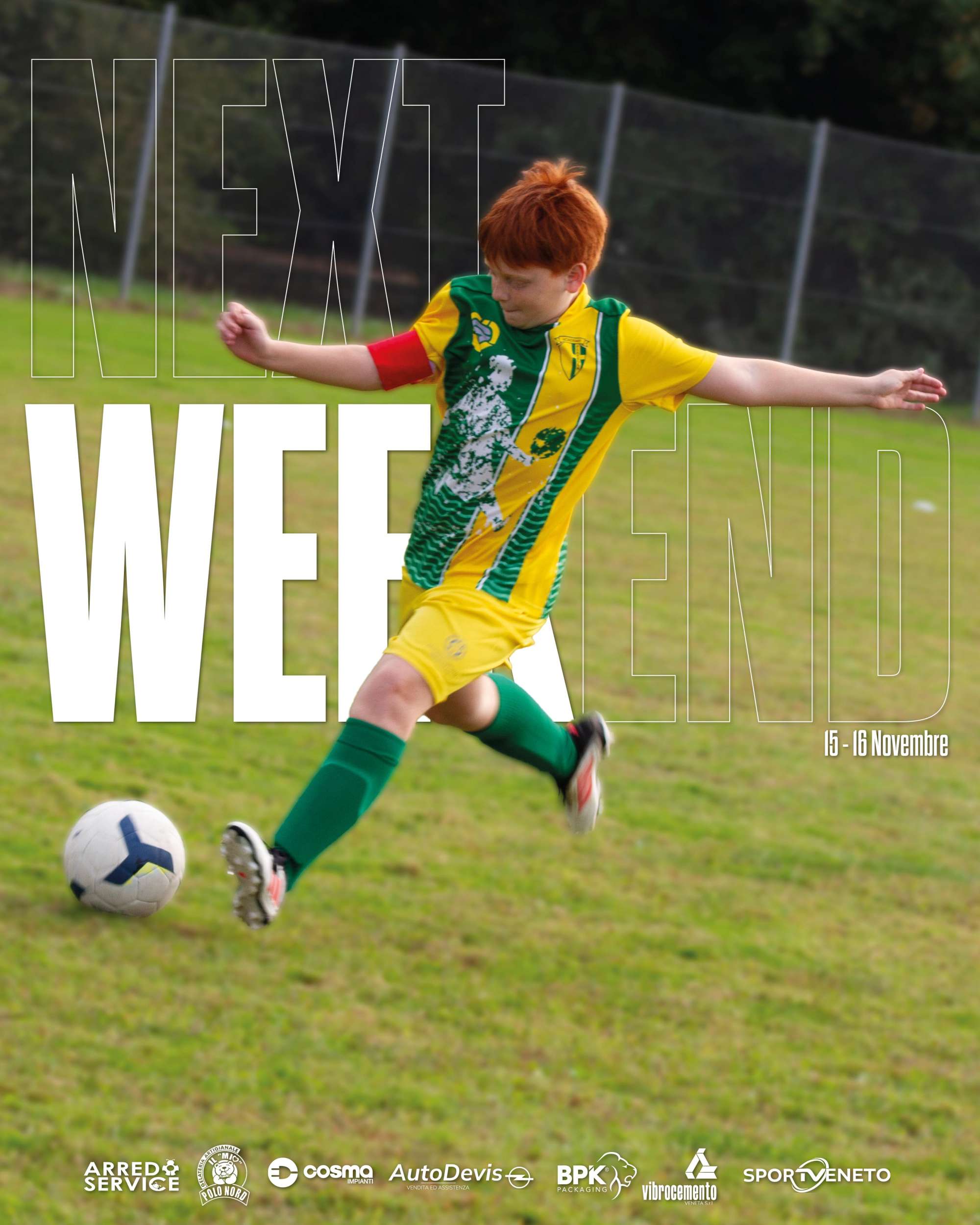 Weekend Gialloverde 15 - 16 Novembre ⚽💛💚