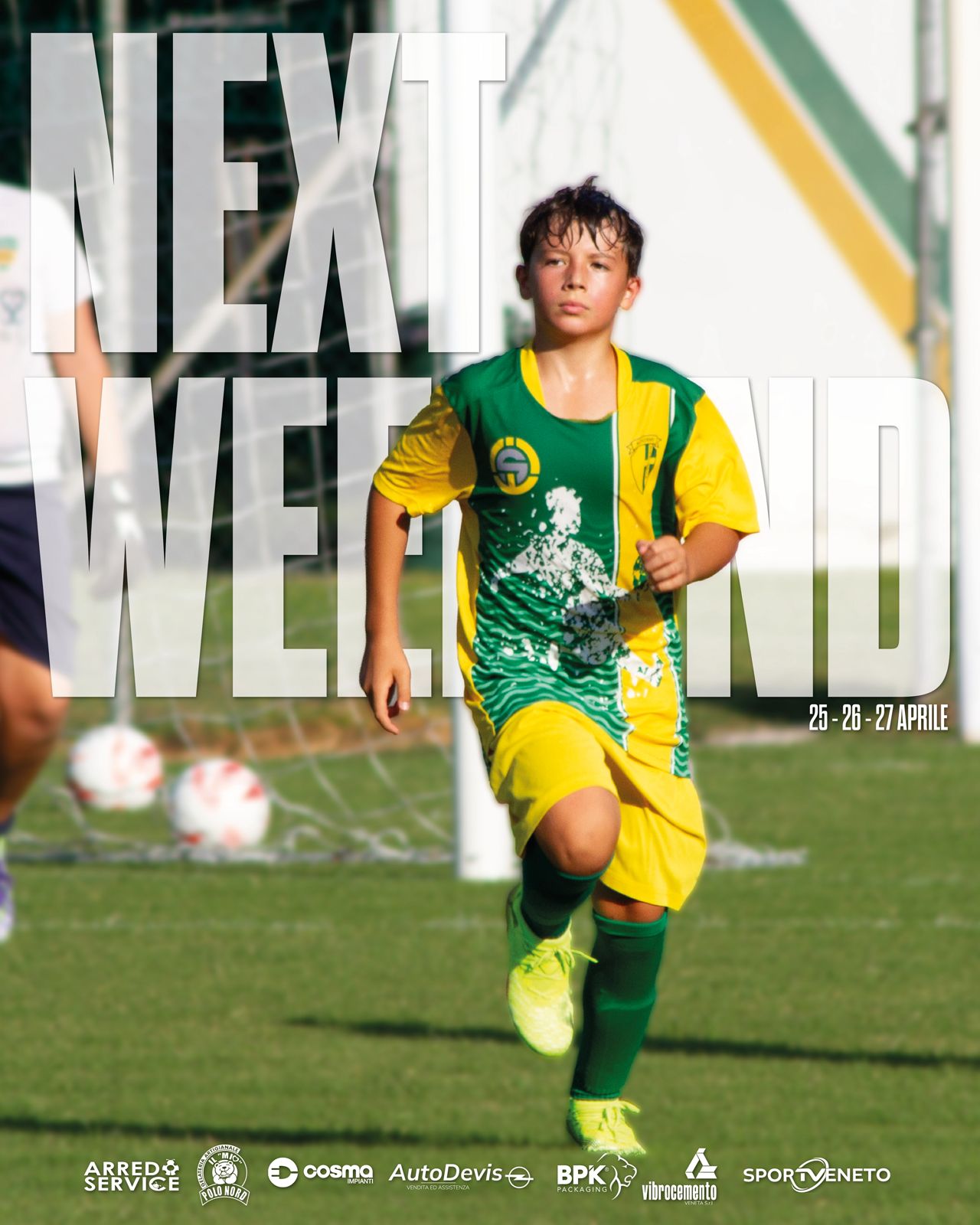 Weekend Gialloverde  25 - 26 - 27 Aprile ⚽💛💚