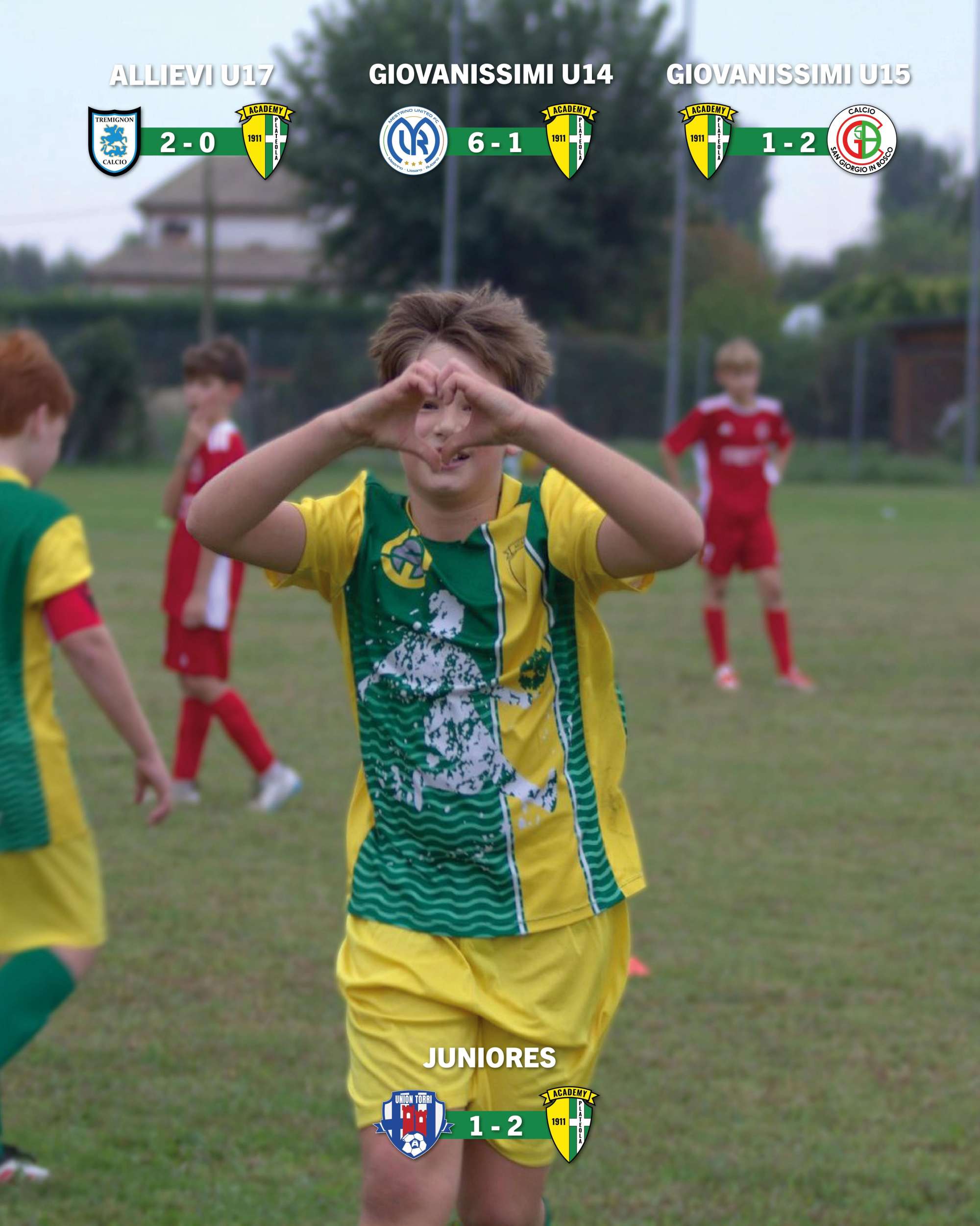 Fine settimana ricco di stimoli per il Settore giovanile dell'Academy Plateola