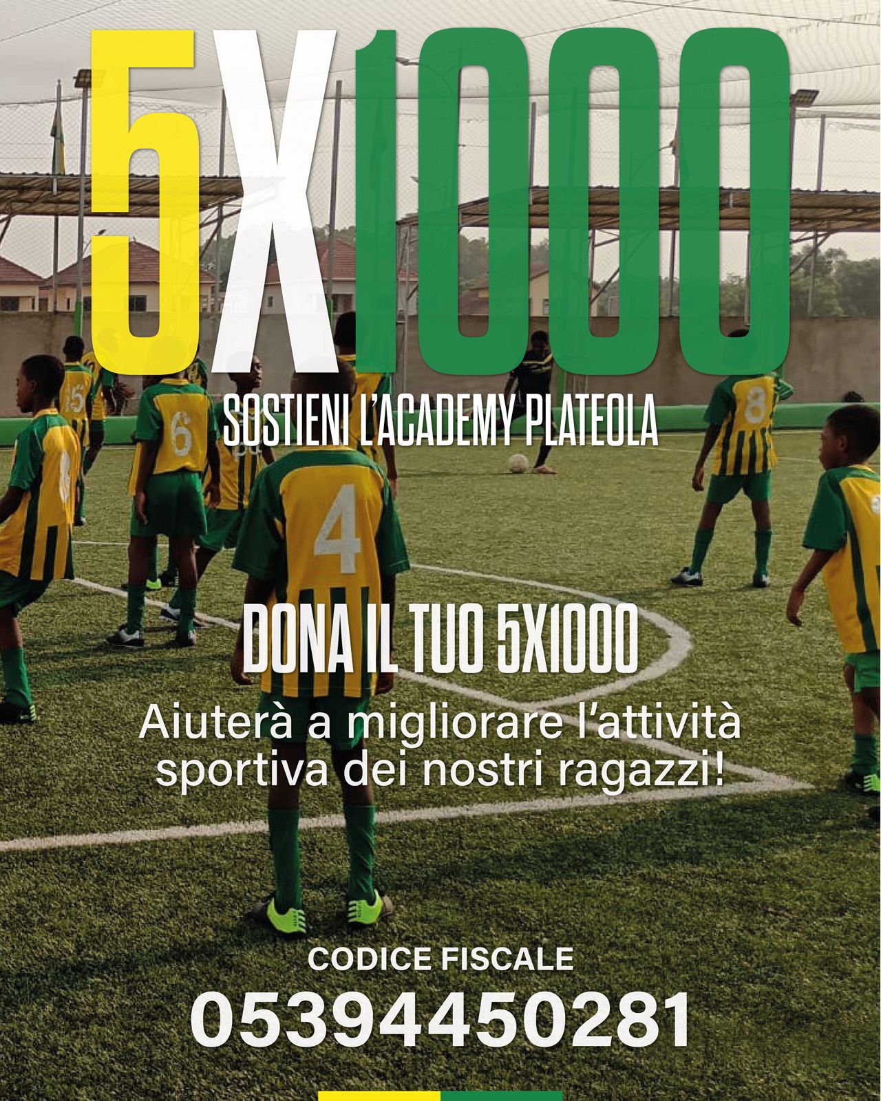 💛💚 IL TUO 5x1000, IL NOSTRO FUTURO 💚💛