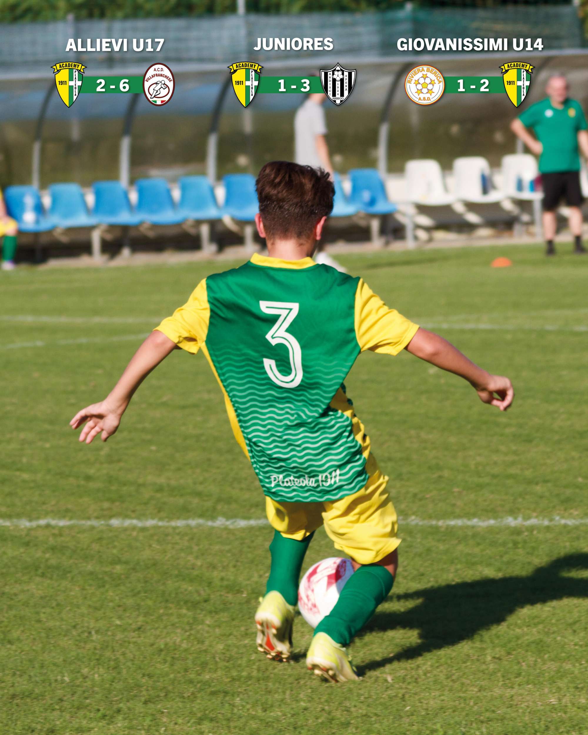 Un fine settimana tutto sommato positivo per il Settore Giovanile del Plateola