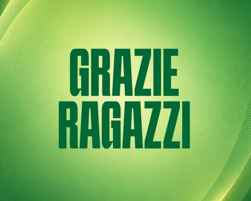 Grazie ragazzi!