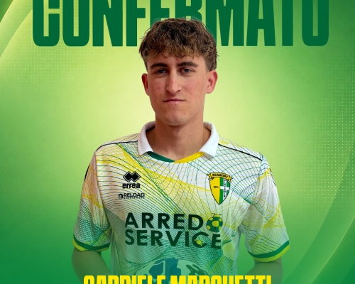 CONFERMATO GABRIELE MARCHETTI