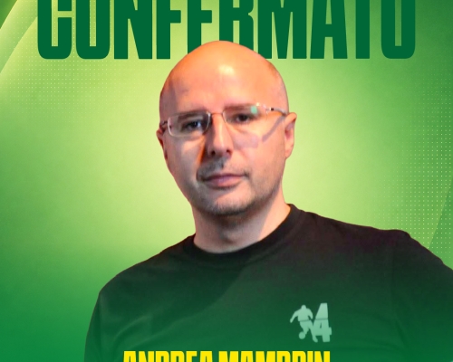 ANDREA MAMPRIN CONFERMATO DIRETTORE GENERALE PER LA STAGIONE 2026/27