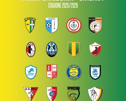 Ufficiale: i gironi della prima squadra 2025/26