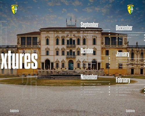 Ufficiale: calendari stagione 2025/26